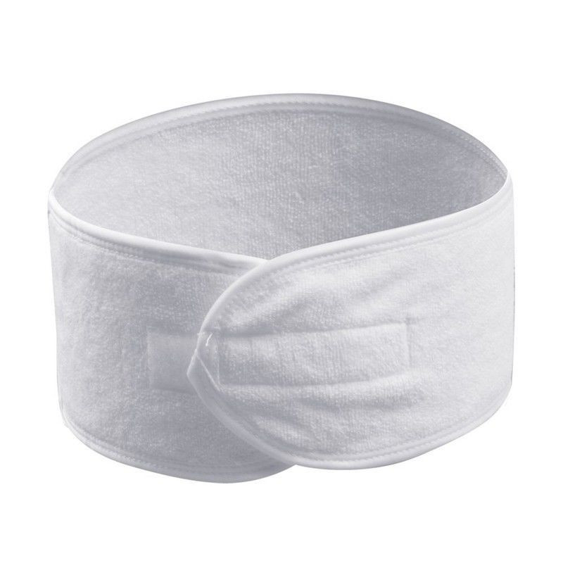 AHSNME 10 vnt. Individualizuotos logotipo baltos plaukų juostos grožio salono rankšluosčiai vonios kambario monogramos raidės SPA galvos juostos Mikropluošto rankšluosčiai