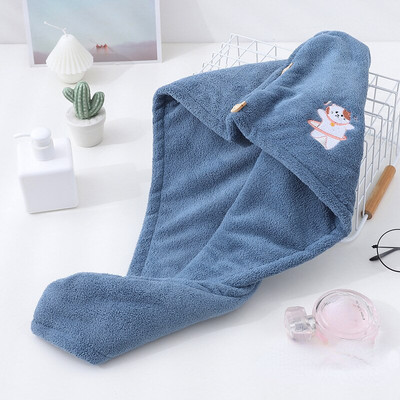 Plaukų rankšluosčių džiovinimas greitas moteriškas plaukų rankšluostis, sugeriantis mikropluošto mergaičių plaukų džiovinimo kepurė turbanas plaukų džiovinimo kepuraitė buitinė vonios priemonė