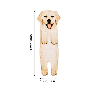Αστεία πετσέτα χεριών σκύλου για κουζίνα μπάνιου Ρεαλιστική βαμβακερή γάτα κουταβάκι γατάκι Πλυντήριο ρούχων Super απορροφητικό μαλακό για διακόσμηση σπιτιού