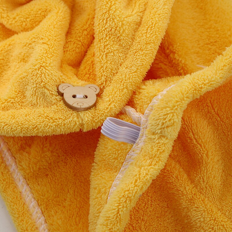 Prosop de păr moale din microfibră pentru fete, super absorbant, cu uscare rapidă, șapcă de duș magică pentru femei, pentru baie, turban de păr, înveliș cu cap răsucit