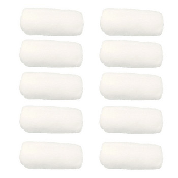 10τμχ Λευκό μαλακό ύφασμα μικροϊνών Πετσέτα προσώπου Ξενοδοχείο Πετσέτα μπάνιου Πανιά Πλύσιμο Πετσέτες Χεριών Φορητή πετσέτα καθαρισμού πολλαπλών χρήσεων