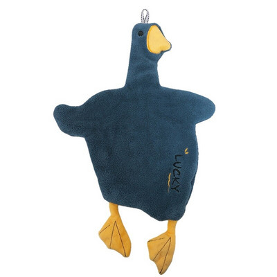 Prosop de mână de rață coreeană, pânză de agățat, drăguț de bucătărie, prosop moale, absorbant de uz casnic, lână de coral, care poate fi manevrat