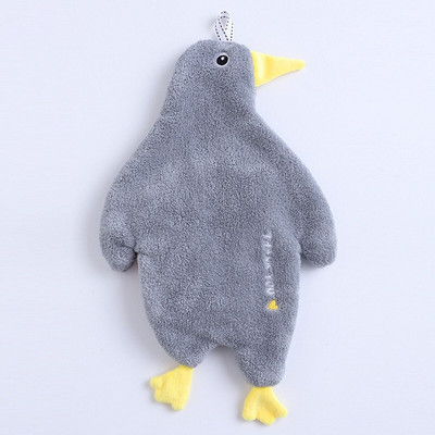 Prosop de mână de rață coreeană, pânză de agățat, drăguț de bucătărie, prosop moale, absorbant de uz casnic, lână de coral, care poate fi manevrat