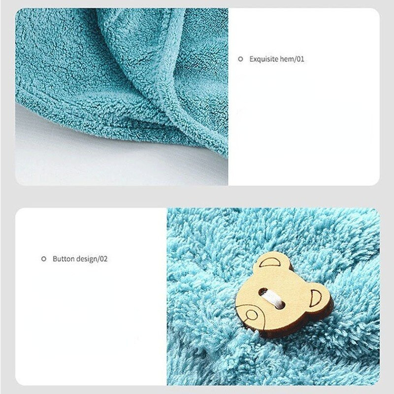 Femei Prosop din microfibră Prosop de păr Prosoape de baie pentru adulți Prosoape din țesătură pentru acasă Baie pentru uscarea părului Cască de duș Prosoape de baie