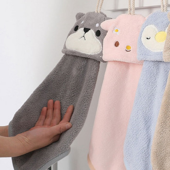 Πετσέτες χεριών κινουμένων σχεδίων για βρεφική πετσέτα μπάνιου για παιδιά Παιδική πετσέτα μικροϊνών για κουζίνα που στεγνώνουν γρήγορα Κρεμαστές πετσέτες χεριών