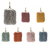 Prosop de mână ștergeți din nișă, animal din desene animate, la atingere moale, prietenos cu pielea, absorbant din microfibră, prosoape cu uscare rapidă, accesorii pentru baie de bucătărie