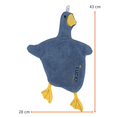 Prosoape de mână Coral Fleece Pui de desene animate Modelare Bucătărie Baie Bucle de agățat de mână Prosoape din microfibră absorbante, cu uscare rapidă