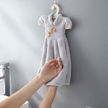 Πριγκίπισσα Φόρεμα Πετσέτα Χοντρό κοραλί βελούδο Σούπερ απορροφητικό στεγνό πετσέτες χεριών Παιδικό μαντήλι μπάνιου Εργαλεία κουζίνας