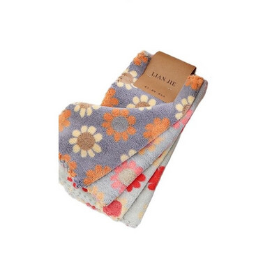 Prosop pătrat Coraline 30x30 Prosoape moale absorbante de mână Prosop de baie cu imprimeuri florale pentru uz casnic Prosop de bucătărie, cârpă de masă, cârpă de vase