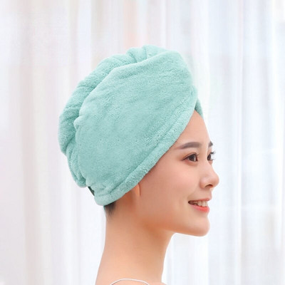 Sušilo za kosu od mikrovlakana koje se brzo suši Ručnik za umotavanje Šešir Turban Dry Brzo sušenje Ženski kućanski ručnik za kosu Alat za kupanje