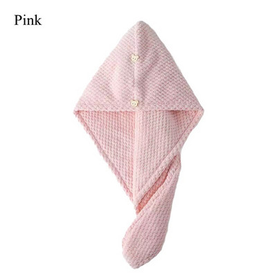 Női hajszárító sapka Gyorsan száradó hajtörölköző fürdősapka Mikroszálas fürdőlepedők sapka Super Absorption Turbán Hajszárító sapka otthonra