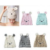 Drăguț de desene animate femei prosop din microfibră prosop de păr prosoape de baie pentru adulți acasă prosoape de baie prosop învelit uscat rapid