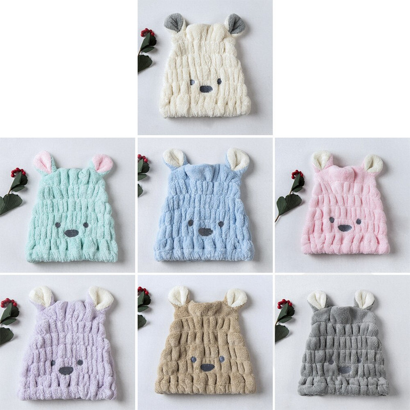 Drăguț de desene animate femei prosop din microfibră prosop de păr prosoape de baie pentru adulți acasă prosoape de baie prosop învelit uscat rapid