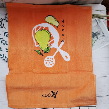 1 бр. 38x70 см голяма цветна памучна кърпа за ръце Кухненска кърпа за съдове Водопоглъщаща кърпа за домакинско почистване
