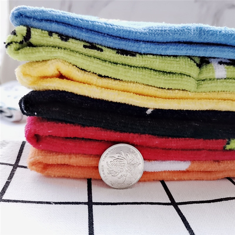 1 bucată 38x70 cm prosop de mână din bumbac imprimat mare, colorat, cârpă de bucătărie, cârpă de curățat pentru uz casnic, cu absorbție de apă