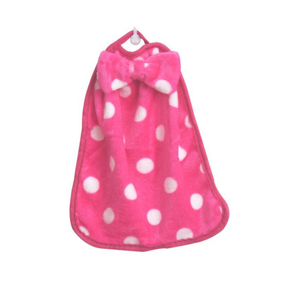 30*24 cm simpatične mašne Kupaonski ručnici za ruke Koraljni baršun Meke krpe za suđe Upijajuće viseće krpe Dodaci za kuhinjske krpe