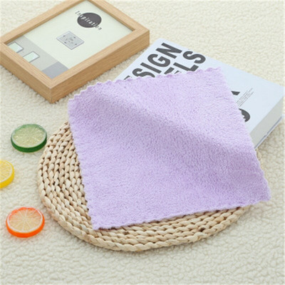 SBB 25 * 25 cm prosop de mână solid de corali cu uscare rapidă batista cu ridicata pentru curățarea casei bucătărie atârnă prosopul curățați prosopul bibulos