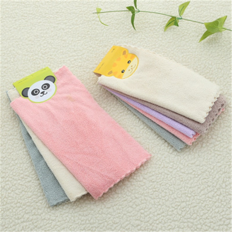 SBB 25 * 25 cm prosop de mână solid de corali cu uscare rapidă batista cu ridicata pentru curățarea casei bucătărie atârnă prosopul curățați prosopul bibulos