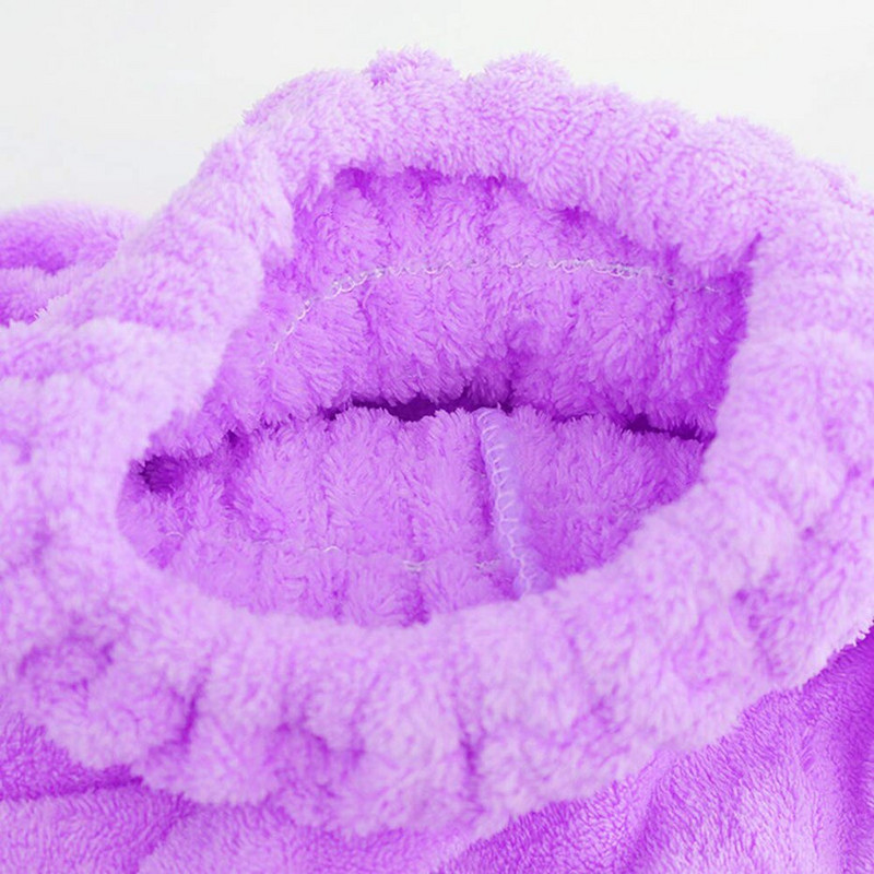 Szárítótörölköző nedves hajra Gyorsan száradó mikroszálas törölköző szuper nedvszívó Spa Bowknot pakolás zuhany sapka fürdő kiegészítők nőknek
