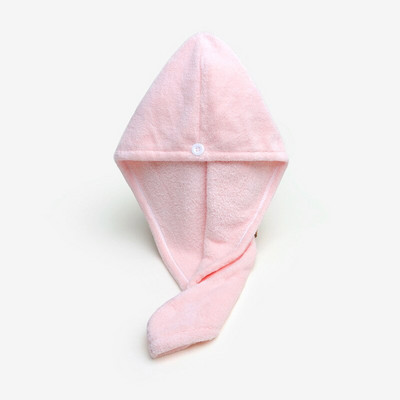 Prosoape de baie Microfibră solidă Pălărie de păr uscată rapid Textil de casă Prosop drăguț cu broderie de desene animate Prosop de păr