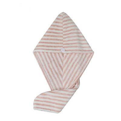 Prosoape de baie Microfibră solidă Pălărie de păr uscată rapid Textil de casă Prosop drăguț cu broderie de desene animate Prosop de păr