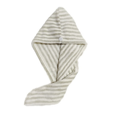 Prosoape de baie Microfibră solidă Pălărie de păr uscată rapid Textil de casă Prosop drăguț cu broderie de desene animate Prosop de păr