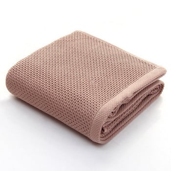 4PC 100% памучни кърпи за ръце за възрастни Карирана кърпа за ръце Face Care Magic Bathroom Sport Waffle Tower 35x35cm