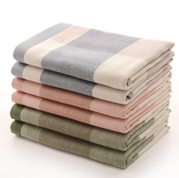 6 бр./лот добро качество евтини кърпи за лице кариран стил памучни малки кърпи кърпи за ръце подарък за баня 35*35 см кухненска кърпа