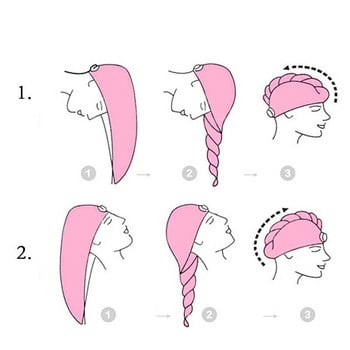 Микрофибърна кърпа за баня Изсушаване на косата Бързосъхнеща дамска кърпа за баня Мек душ за жена Мъж Тюрбан Глава Wrap Инструменти за къпане