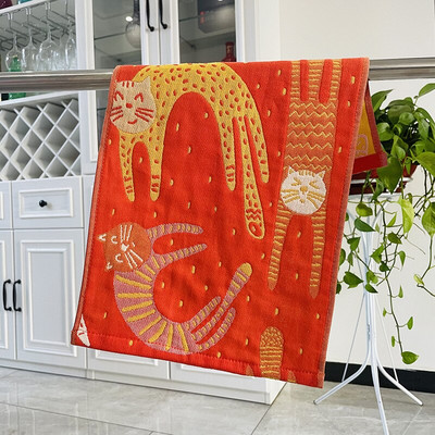 5 bucăți colorate din tifon de bumbac prosoape de mână cârpe 25*50 baie bucătărie pentru adulți copii comerț cu ridicata transport gratuit