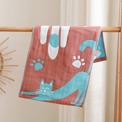 5 bucăți colorate din tifon de bumbac prosoape de mână cârpe 25*50 baie bucătărie pentru adulți copii comerț cu ridicata transport gratuit