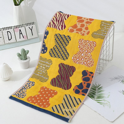 5 bucăți colorate din tifon de bumbac prosoape de mână cârpe 25*50 baie bucătărie pentru adulți copii comerț cu ridicata transport gratuit