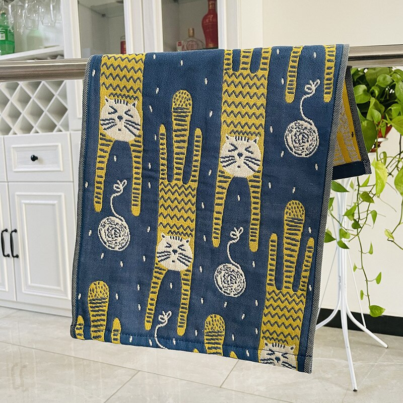 5 bucăți colorate din tifon de bumbac prosoape de mână cârpe 25*50 baie bucătărie pentru adulți copii comerț cu ridicata transport gratuit