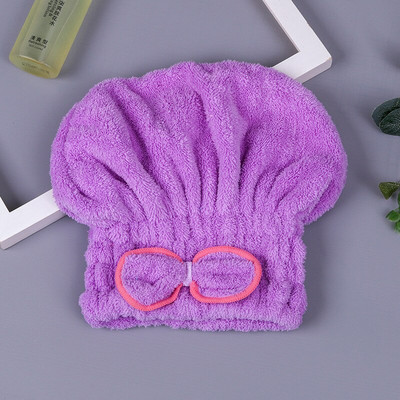 6 culori din microfibră solidă, uscată rapid, pălărie de păr, turban de păr, femei, fete, doamne, șapcă pentru baie, uscare, prosop, pălărie, 2022