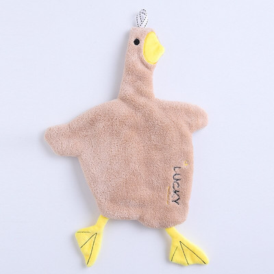 Karikatūra jauks roku dvielis koraļļu vilnas absorbējošs roku dvielis virtuves pakarināmā galvas tīrīšanas dvieļu lupata