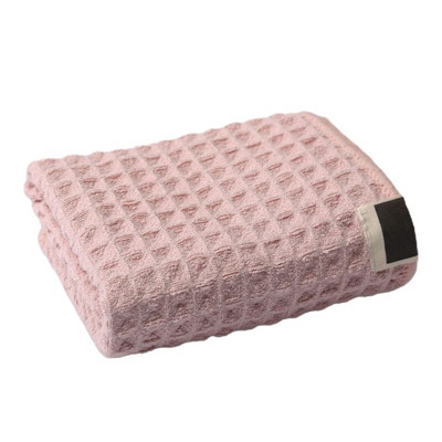 Вафлена кърпа за лице Мека абсорбираща вода дебела кърпа за ръце за коса и лице Подсушаване на плажа и одеяло за плуване