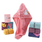 1 buc șapcă de duș din microfibră prosop Căciuli de baie pentru femei, fete, șapcă de păr uscat, uscare rapidă, moale, pentru doamnă, turban, prosoape de păr brodate