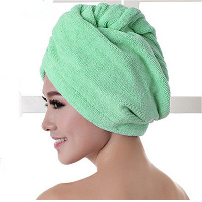 MicrofibrăUscare prosoape Ambalare după duș Femeie Fată Doamne Prosoape Produse pentru baie Căciulă cu uscare rapidă Capprodotti Per Il Bagno