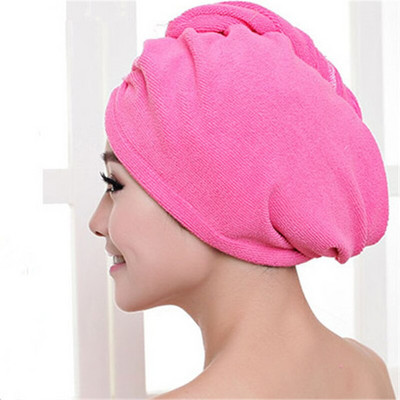 MicrofibrăUscare prosoape Ambalare după duș Femeie Fată Doamne Prosoape Produse pentru baie Căciulă cu uscare rapidă Capprodotti Per Il Bagno