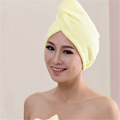 MicrofibrăUscare prosoape Ambalare după duș Femeie Fată Doamne Prosoape Produse pentru baie Căciulă cu uscare rapidă Capprodotti Per Il Bagno