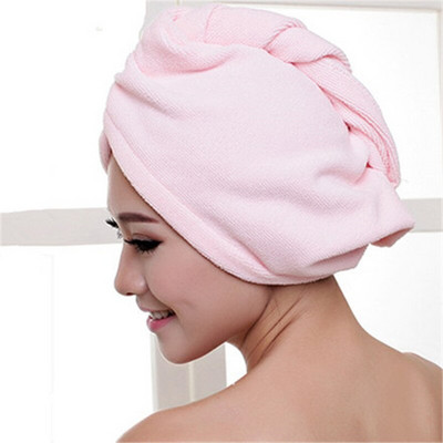 MicrofibrăUscare prosoape Ambalare după duș Femeie Fată Doamne Prosoape Produse pentru baie Căciulă cu uscare rapidă Capprodotti Per Il Bagno