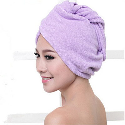 MicrofibrăUscare prosoape Ambalare după duș Femeie Fată Doamne Prosoape Produse pentru baie Căciulă cu uscare rapidă Capprodotti Per Il Bagno