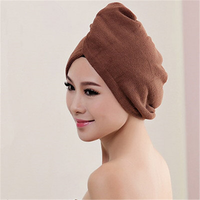 MicrofibrăUscare prosoape Ambalare după duș Femeie Fată Doamne Prosoape Produse pentru baie Căciulă cu uscare rapidă Capprodotti Per Il Bagno