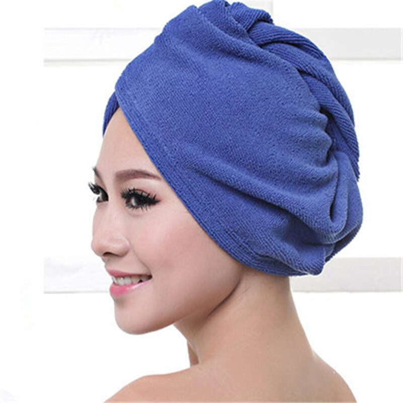 MicrofibrăUscare prosoape Ambalare după duș Femeie Fată Doamne Prosoape Produse pentru baie Căciulă cu uscare rapidă Capprodotti Per Il Bagno