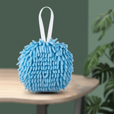 Prosop de mână din chenille Moale Bucătărie Baie Prosop agățat Prosoape de mână Minge Servețele absorbante miraculoase Instrument de curățare a cârpei