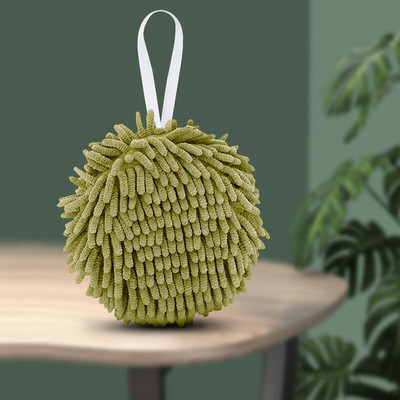 Prosop de mână din chenille Moale Bucătărie Baie Prosop agățat Prosoape de mână Minge Servețele absorbante miraculoase Instrument de curățare a cârpei