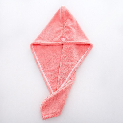 Căciulă de uscare a părului pentru femei Căciulă de prosop de păr cu uscare rapidă Căciulă de baie Căciulă de prosop solidă din microfibră Turban cu absorbție superioară Căciulă de uscat pentru păr