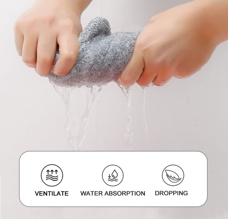 Înveliș pentru prosop de păr din microfibră pentru femei Accesorii esențiale pentru baie Turban de păr cu uscare rapidă pentru uscarea părului creț, lung și gros