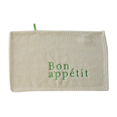 Minkšti raidžių siuvinėjimo rankšluosčiai virtuvės vonios rankšluosčiai su pakabinamomis kilpomis Greitai džiūstantys minkšti, sugeriantys mikropluošto rankšluosčiai