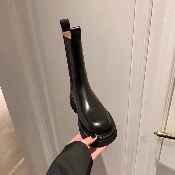 Cizme casual de dama cu toc, cu captuseala